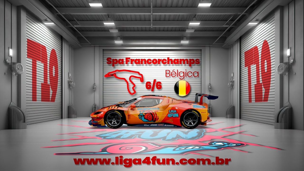 Liga 4Fun - Assetto Corsa Competizione Temporada 19 - Spa-Francorchamps (6/6)