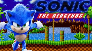 Playing As Movie Sonic in Sonic 1!