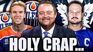 PIERRE LEBRUN WRITES ABOUT A CONNOR MCDAVID AND AUSTON MATTHEWS GETTING TRADED: WTF?