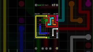 Flow Free - Walls - Pathway Pack - Level 12 (11x11)