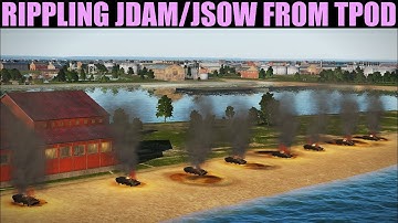 FA-18C Hornet: Rippling 8 x JDAM/JSOW (TOO)(Via TPOD/TGP) Tutorial | DCS WORLD