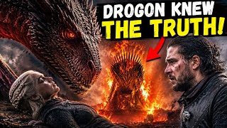 Why Drogon Didn’t Kill Jon Snow.#viralvideo 