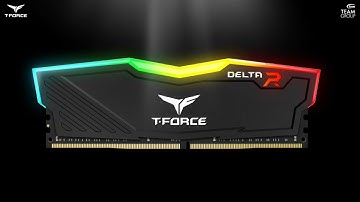 T-FORCE GAMING SERIES "DELTA RGB" DDR4 SDRAM Desktop Memory Module