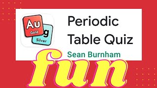 Periodic table quiz game kaise khele/How to play periodic table quiz game screenshot 1