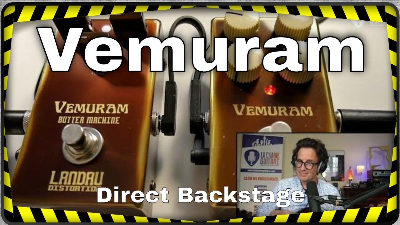 Butter Machine Landau Distortion Vemuram - Direct Backstage - YouTube