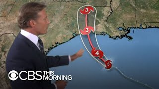 Hurricane Laura upgraded to Category 3 storm