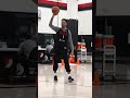 Anfernee Simons on how he gets his pull-up jumpers off against NBA defenders