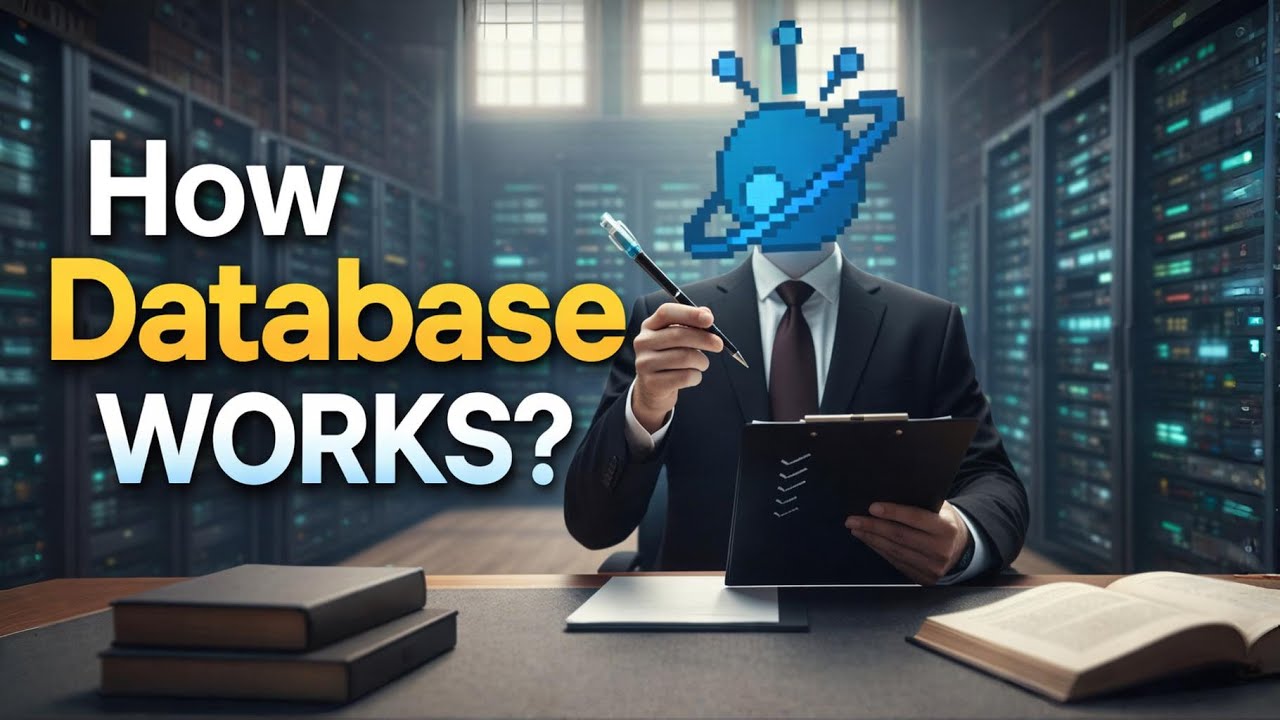 Database & Server Fundamentals: How Data Actually Works? - YouTube