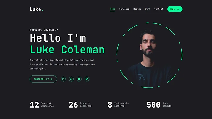 Build and Deploy a Portfolio Website Using Next JS, Tailwind CSS & Framer Motion