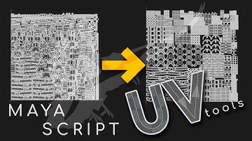Polyraven UV - script for MAYA that makes unwrapping a breeze
