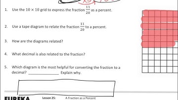 6th grade Module 1 Lesson 25 PS
