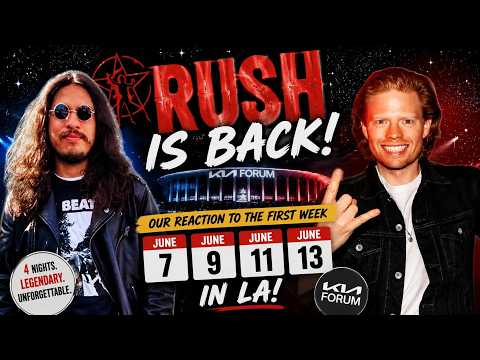 We Saw Rush Return to LA… Here's What Happened
