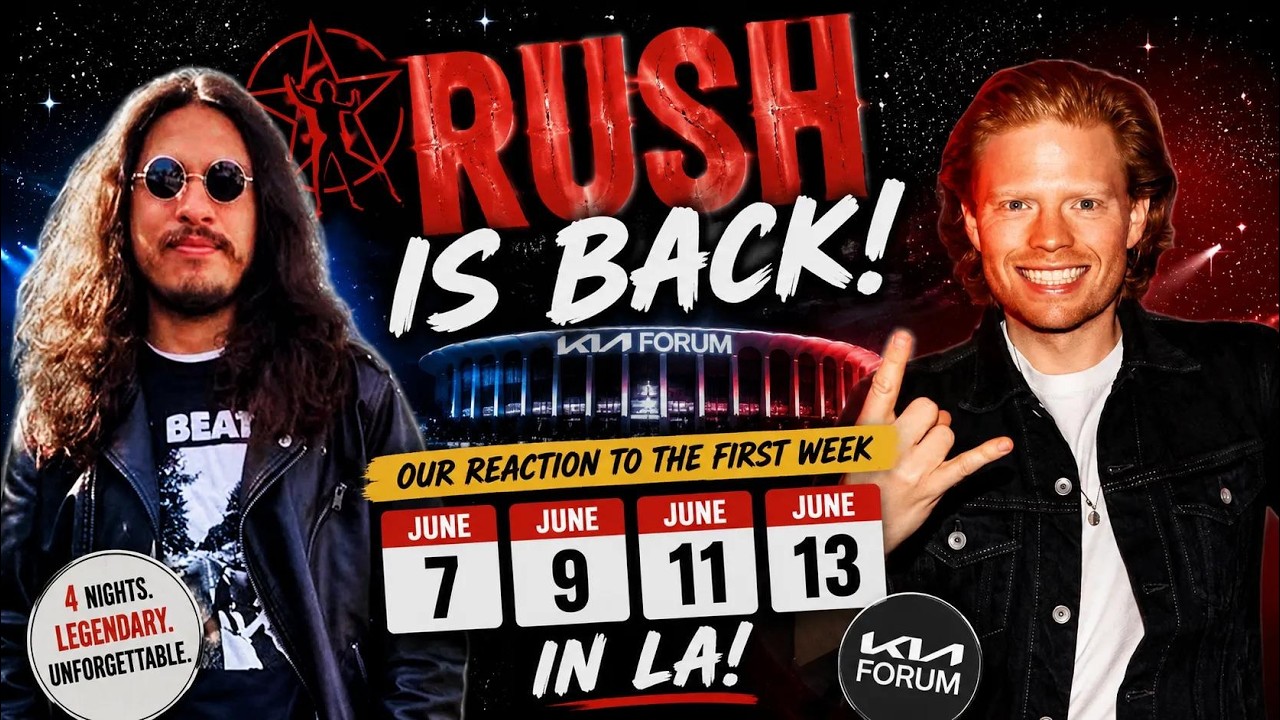 We Saw Rush Return to LA… Here's What Happened - YouTube