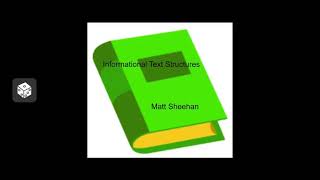 Informational Text Structures- Matt Sheehan