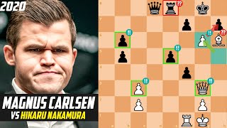 EPIC BATTLE: MAGNUS CARLSEN VS HIKARU NAKAMURA! Magnus Carlsen Invitational 2020