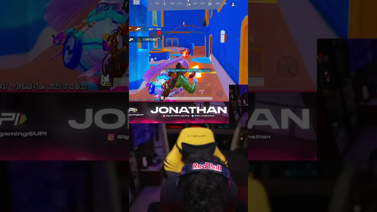 Jonathan Insane 1v4 Clutch Moment 😱