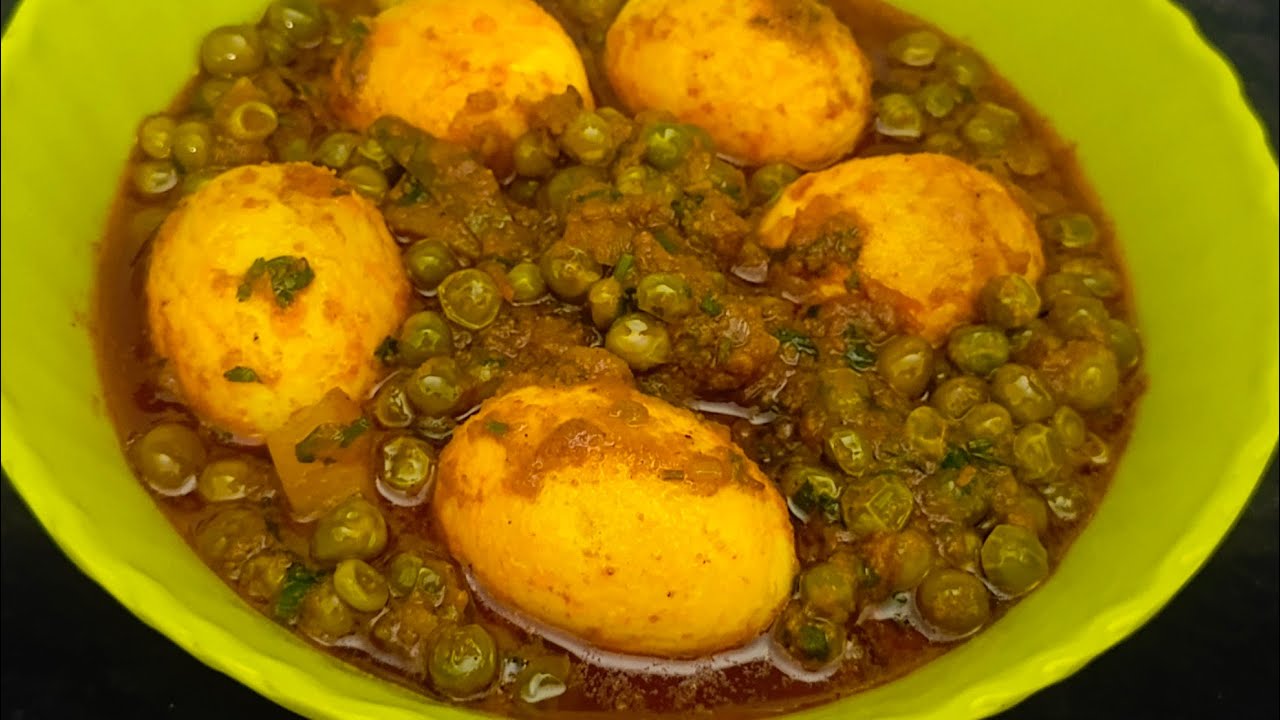 Anda Matar Ki Sabji |इस तरह से एक बार अंडा मटर की सब्जी बनाकर देखें खाने वाले उंगलियाँ चाटते रह जाएं