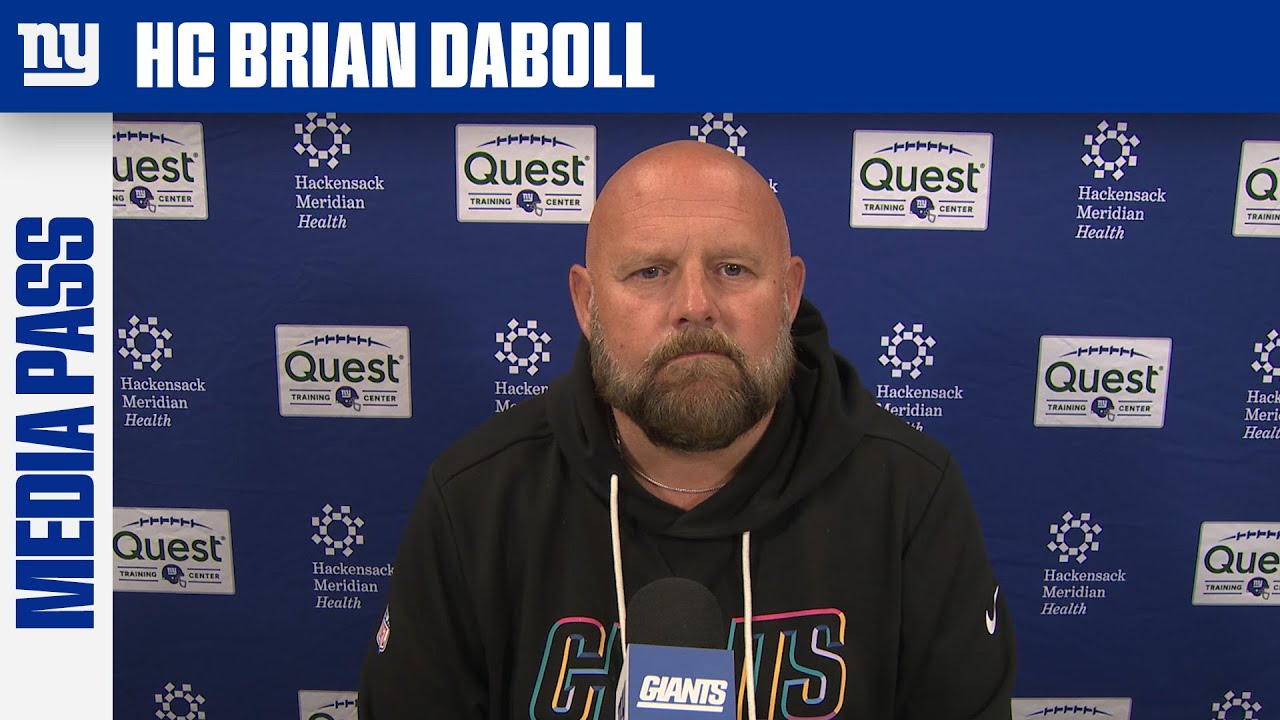 Brian Daboll: "This is a collective team win" | New York Giants