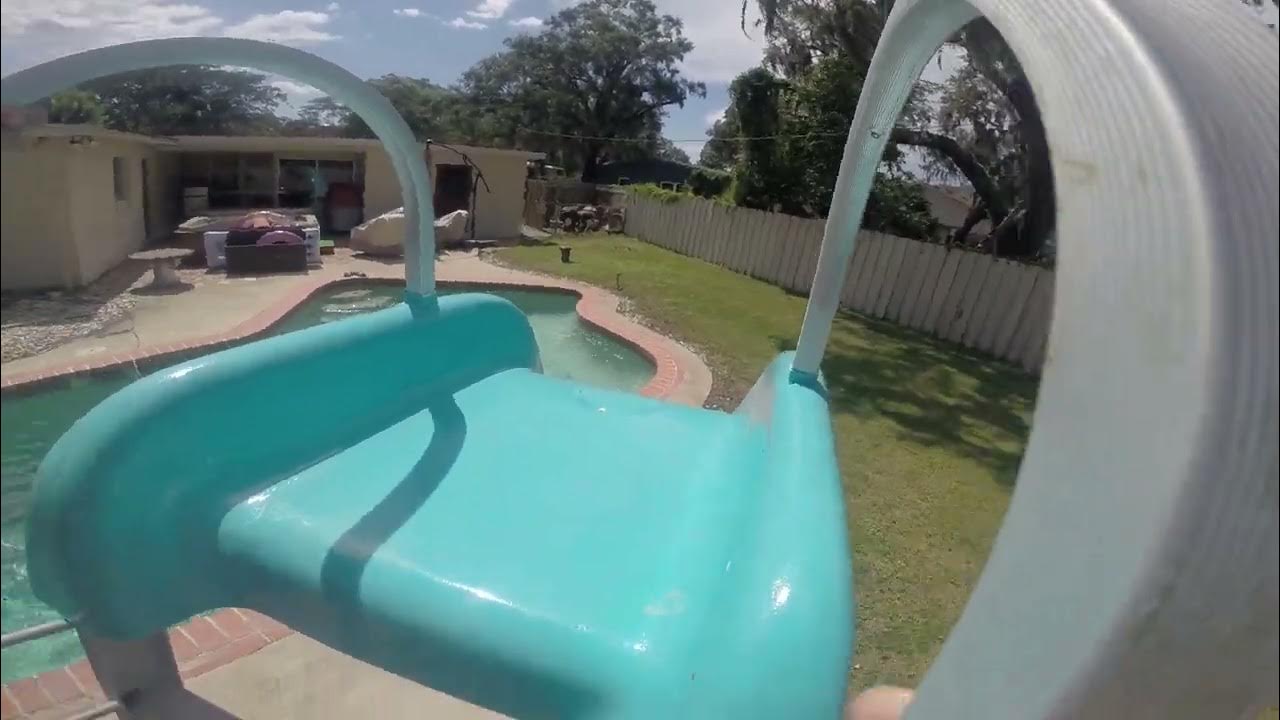 Pool slide YouTube