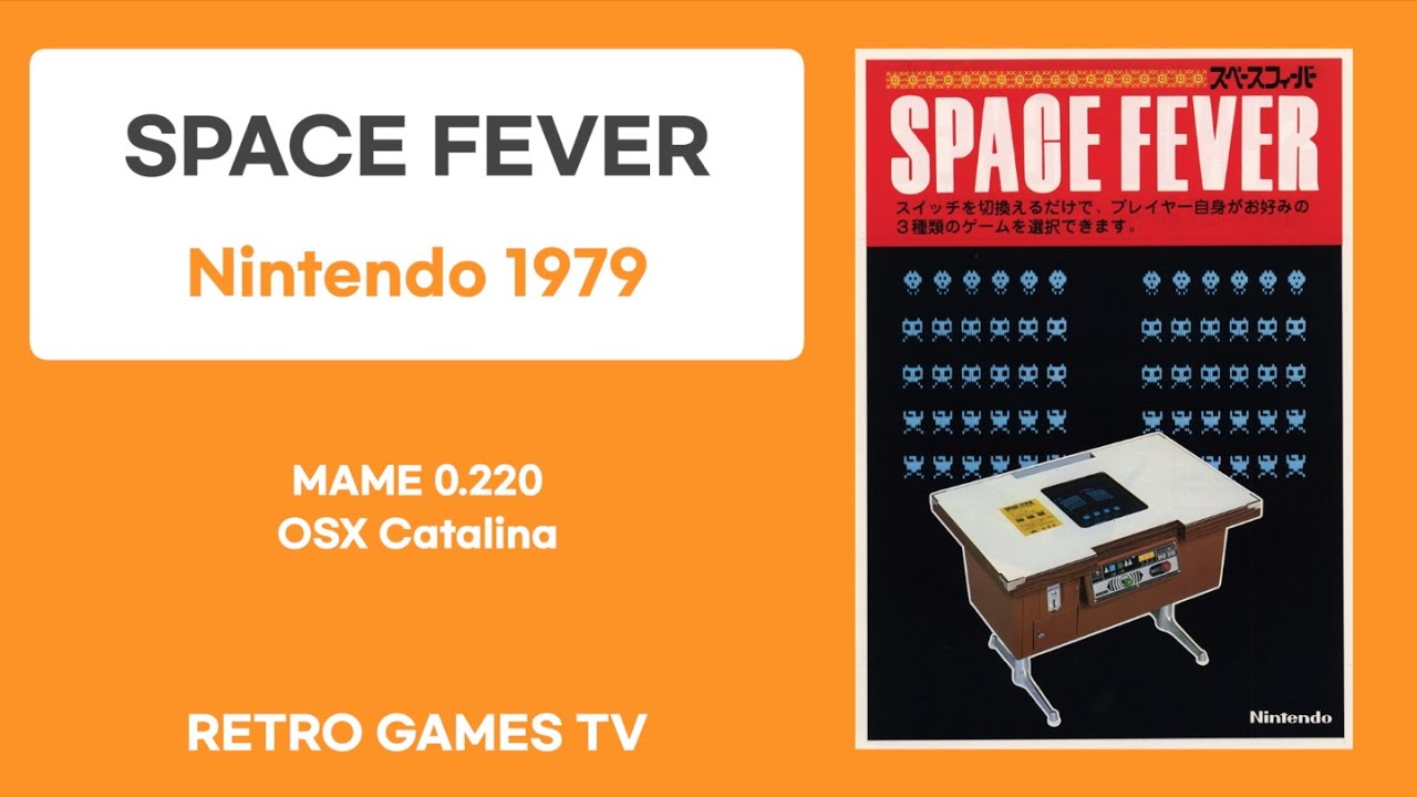 Space Fever Color #003 Space Fever 1979 Demo : 스페이스 페버 スペースフィーバー 플레이 영상 : Mame 0.220 롬파일 ...