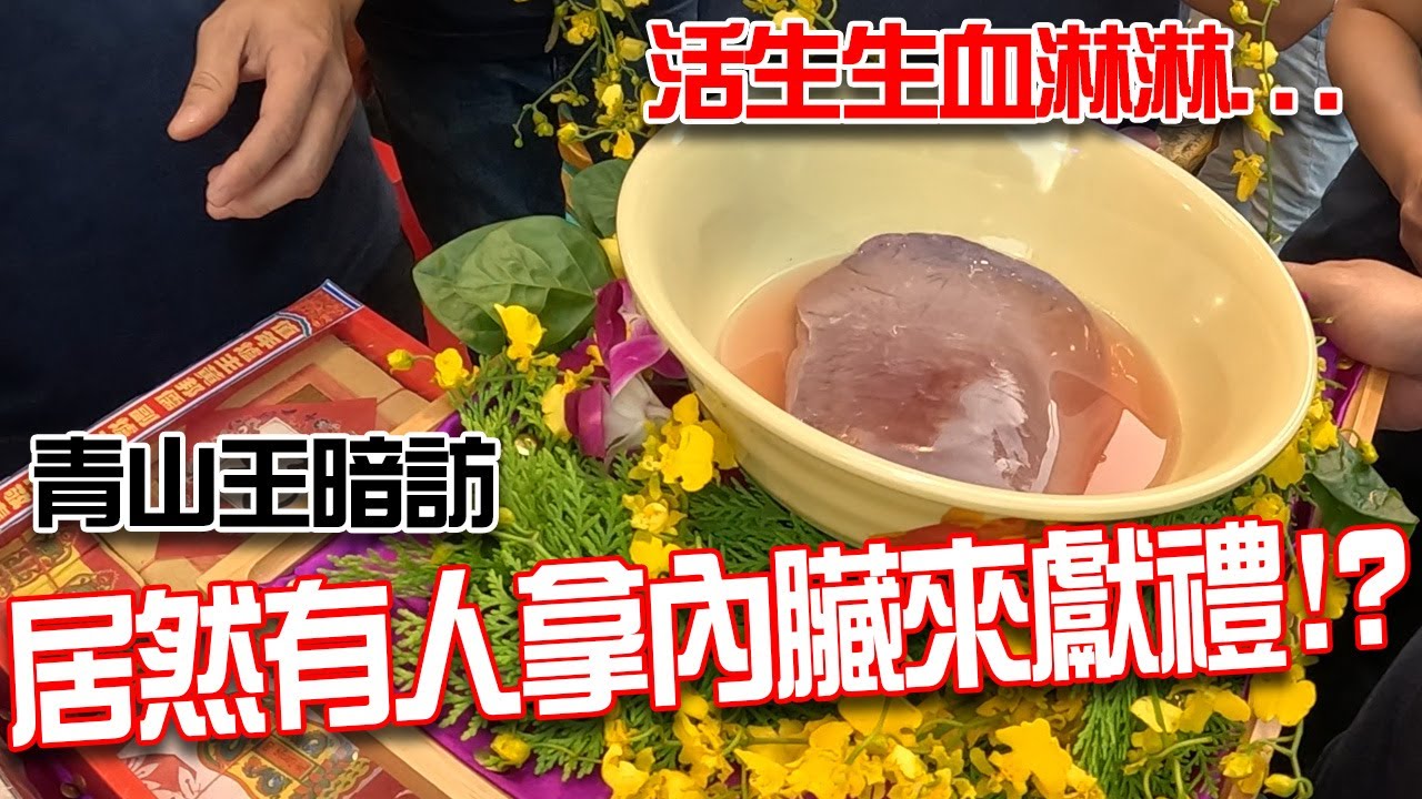 【2022艋舺青山祭】EP4 怎麼會有人拿內臟來拜拜啊…青山王暗訪爐主副爐主壇!!