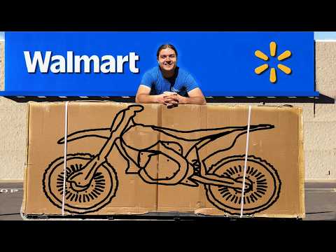 I Bought Walmart's Cheapest Dirt Bike To Ride The Hardest Trail In America!