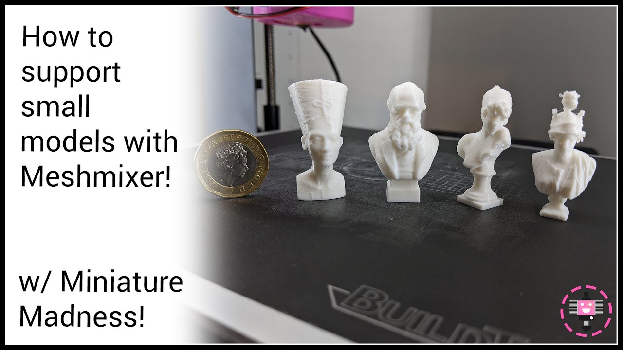 How to support small models with Meshmixer w/Miniature Madness! - YouTube