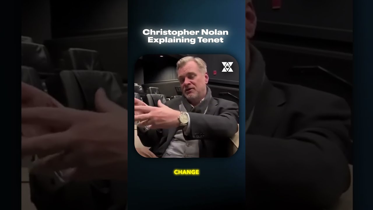 Christopher Nolan Explaining Tenet