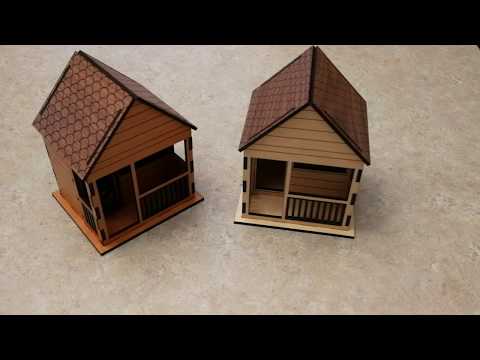Laser Cut Build a House design thumbnail