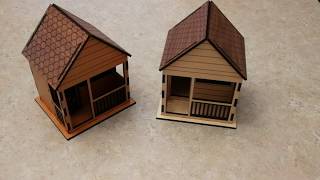 Laser Cut Build a House design