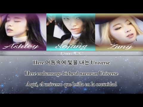 Ladies Code Galaxy ⟬Han/Rom/Esp⟭ Color Coded Lyric