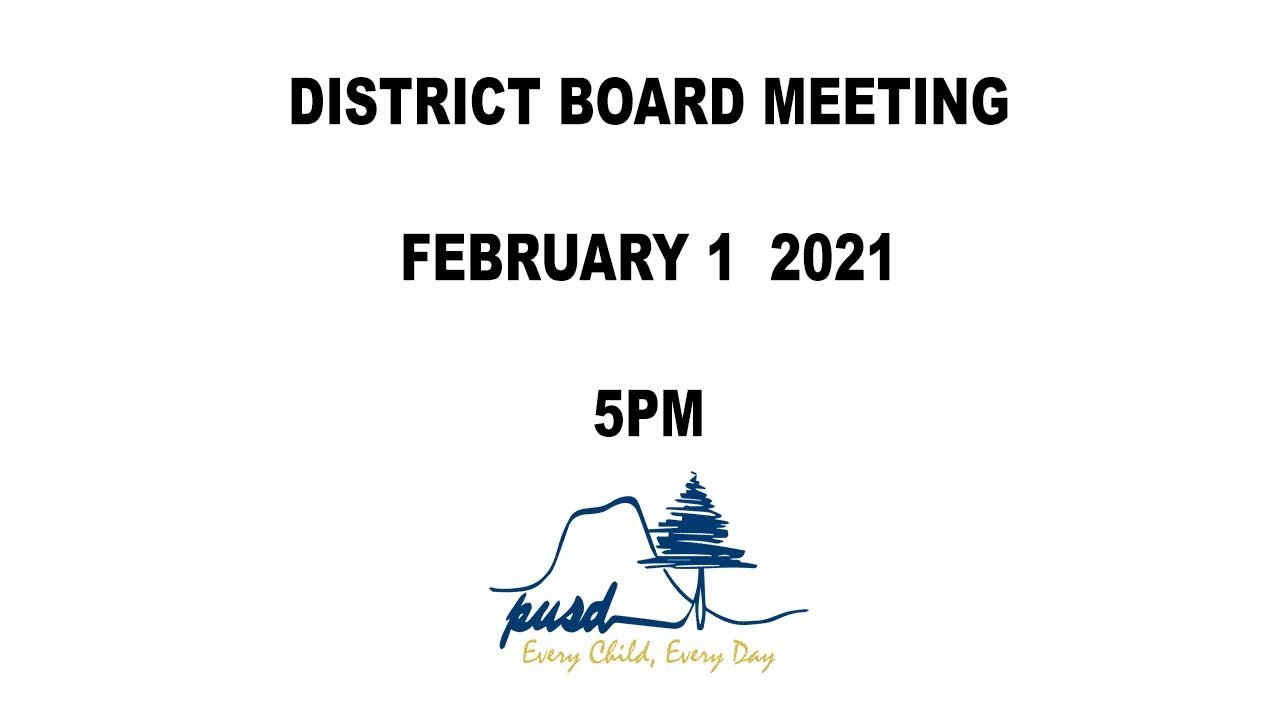 PUSD Board Meeting February 2022 YouTube