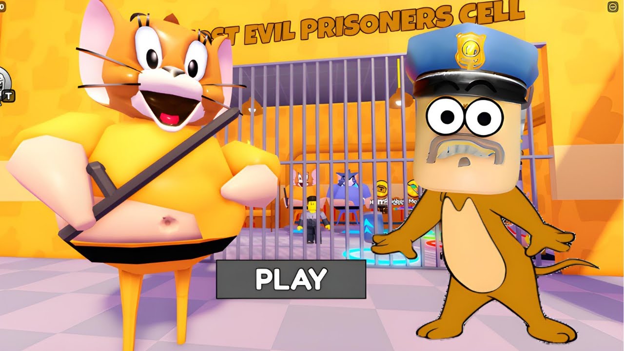 Tom & Jerry’s Ultimate Escape: Barry’s Prison Run ! 🐱🐭