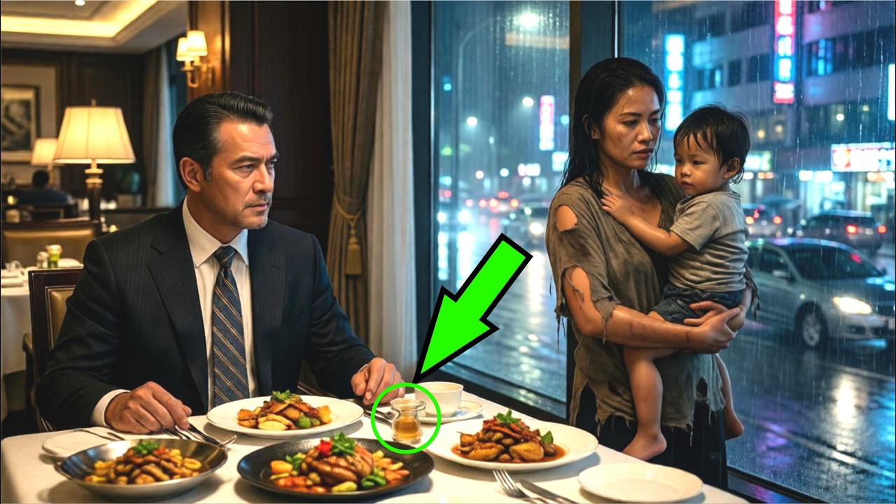 “Boleh Saya Ambil Sisa Makanan Anda, Pak?” — Tatapan Miliarder Berujung Keajaiban yang Tak Terduga!