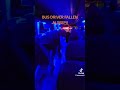 bus driver falls asleep