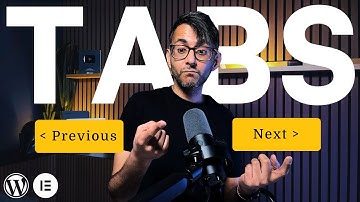 Add Navigation Buttons to the Tabs