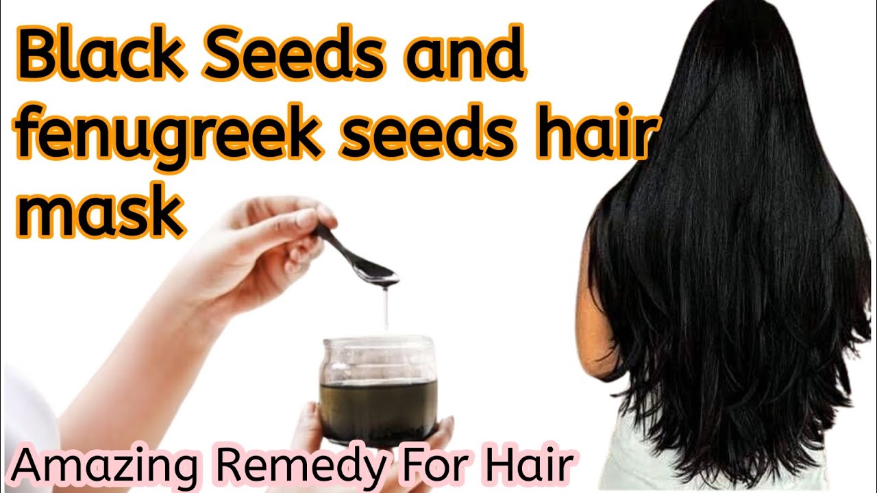 Black Seeds hair mask for hair growth / Amazing Remedy For Hair Growth