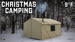 Family Christmas Camping Trip in Single Digit Temperatures 🥶