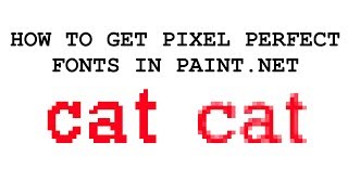 How To Make Pixel Text Using Fonts Without Blurring!  Paint. screenshot 4