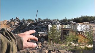 Землянка из ОТХОДОВ! СУПЕР СВАЛКА! Можно строить ЦЕЛЫЙ ДОМ!