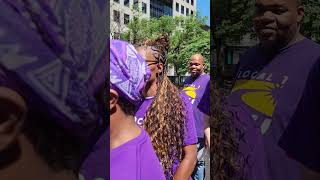 Solidarity Action with SEIU on Juneteenth - Thursday, June 19, 2025 (Video 2)