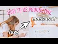 how to be productive and stay motivated while working from home 🌺