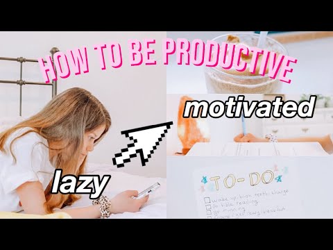 how to be productive and stay motivated while working from home 🌺 - YouTube