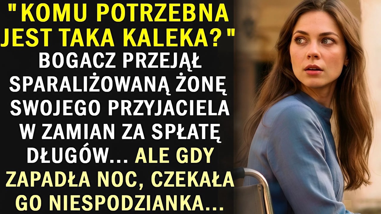 Mąż powiedział mi, że czeka mnie urodzinowa niespodzianka. Po miesiącach ignorowania mnie i mojego wózka inwalidzkiego nagle stał się opiekuńczy. Ubrał mnie, pomógł w kąpieli, a ja uwierzyłam, że...