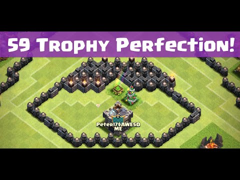 Clash of Clans - 300+ Wins in a Row - 59 Trophy Revenge PERFECTION!