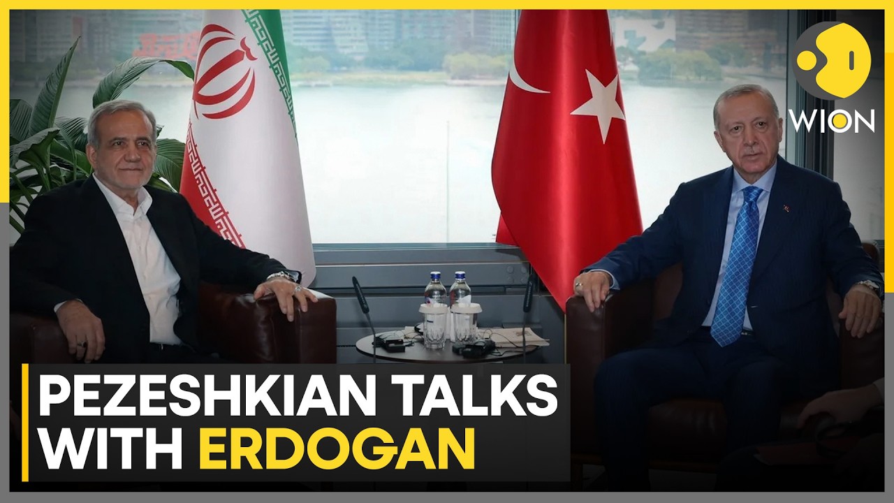 Israel-Iran War: Pezeshkian, Erdogan Hold Talks After Intercepted Missile Incident |  WION Breaking