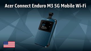 5G router Acer Connect Enduro M3 5G Mobile Wi-Fi | TEST | English