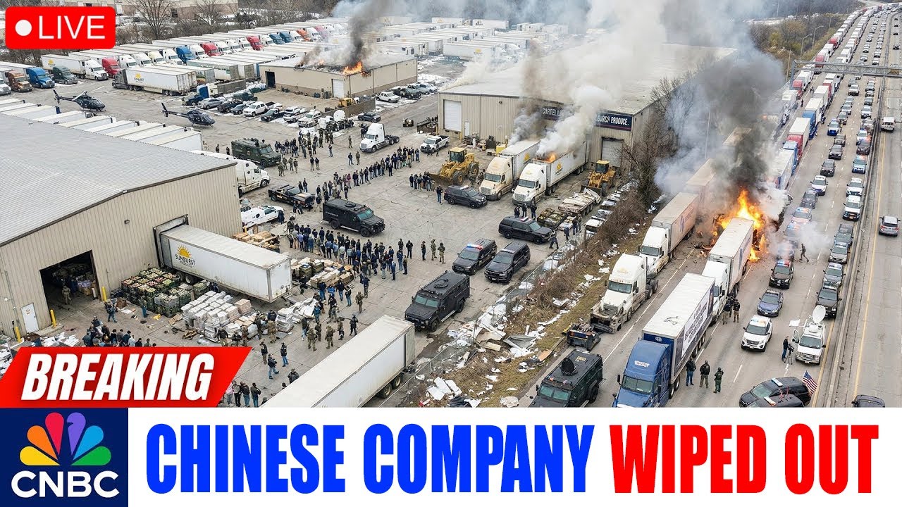 1 MIN AGO: FBI & DEA Raid Chinese Front Company in California — 1.6M Fentanyl Pills Seized