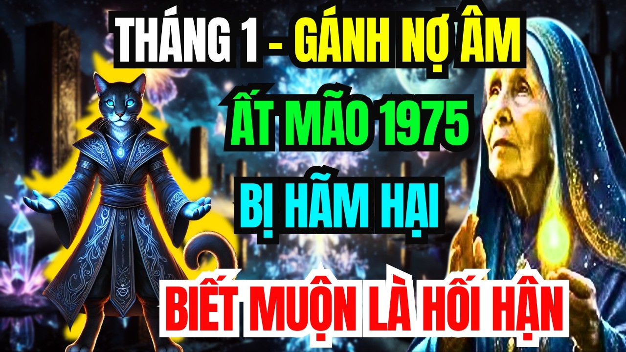 Sự Thật Đáng Sợ: Ất Mão 1975 Tháng 1 ÂL Gánh Nợ Âm Kiểu Gì Cũng Bị Hãm Hại - Biết Muộn Lỡ Cả Đời