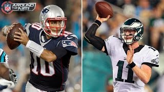 More Likely to Shine in Week 1: Wentz or Garoppolo? | Around the NFL | NFL Network